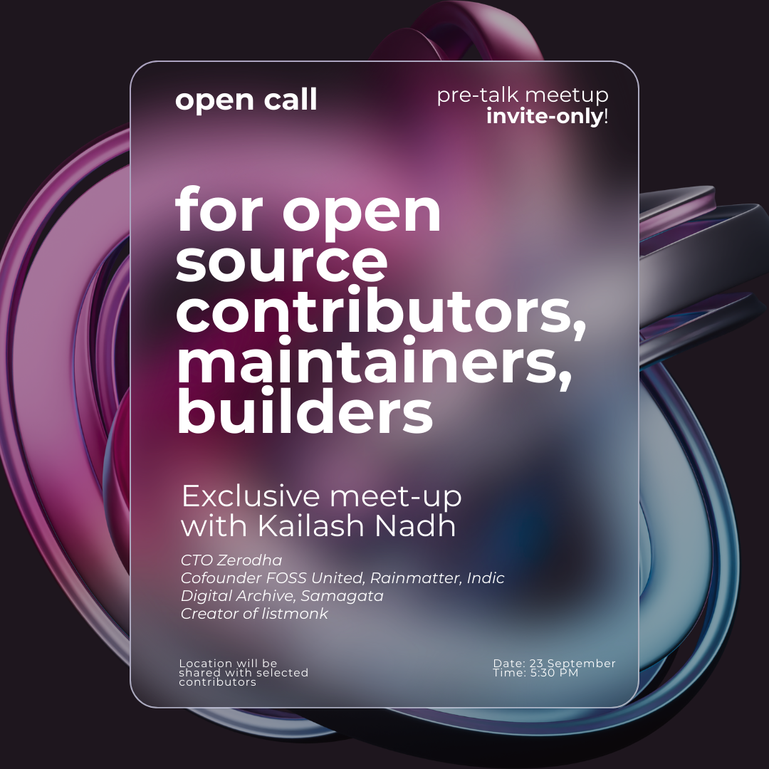 Open Call for Open Source Contributors